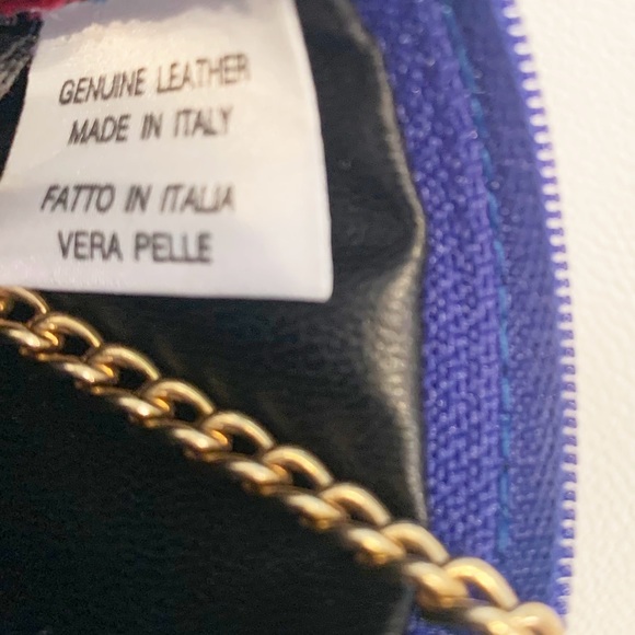 Bottega Florentina Italian Made Lizard Print Coin/Wallet - Picture 7 of 8